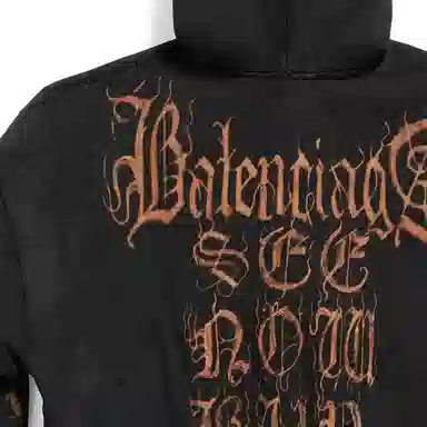 Balenciaga FW23 Double Zipper Hoodie Jacket