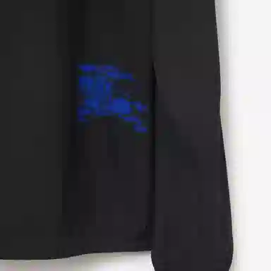 Burberry Hooded Zip Jacket Black