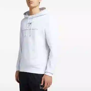 Giuseppe Zanotti GZ SS24 Hoodie Optical White