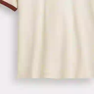 COACH SS24 Embroidered Tee Cream