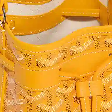 Goyard Petit Flot Yellow