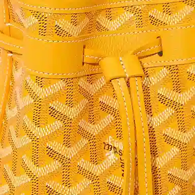 Goyard Petit Flot Yellow