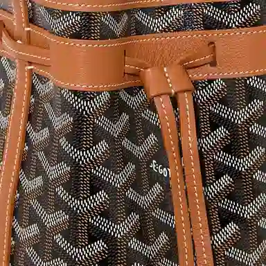 Goyard Petit Flot Black Brown
