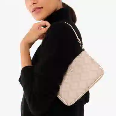 Kate Spade Signature PVC Shoulder Bag