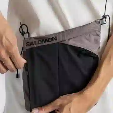 Salomon Crossbody Bag Iron