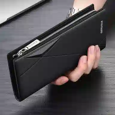 歌若拉 小众设计感多卡位 头层牛皮 钱包 男款 多色