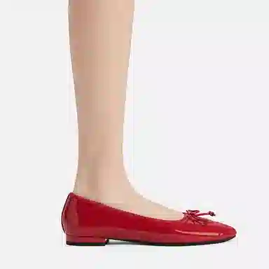 CHARLES&KEITH Retro Bow Ballet Flats
