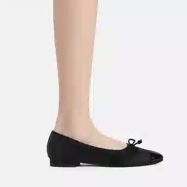 CHARLES&KEITH Retro Bow Ballet Flats