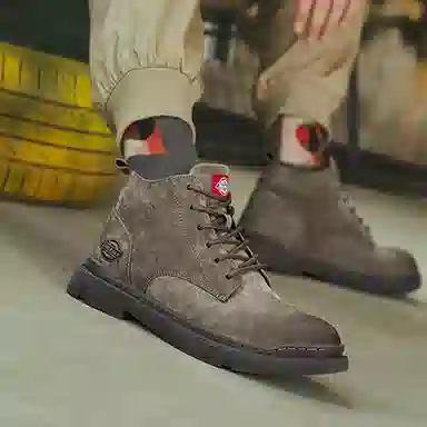 Dickies Martin Boots Camel