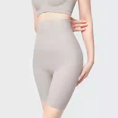 润微 纯色高腰简约薄款塑身裤 女款