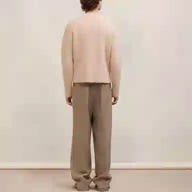 AMIPARIS Cloudy Wool Ami De Cœur Cardigan Pink