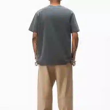 Alexander Wang SS24 Washed Black T-Shirt