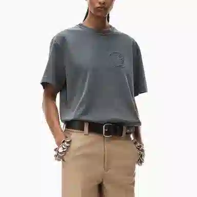 Alexander Wang SS24 Washed Black T-Shirt