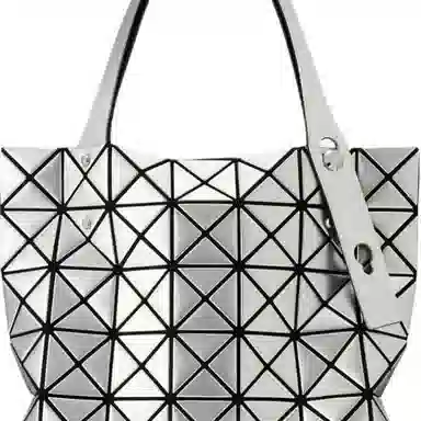 ISSEY MIYAKE Platinum 8 PU Tote
