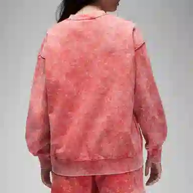 Jordan Flight Crewneck Pullover Red