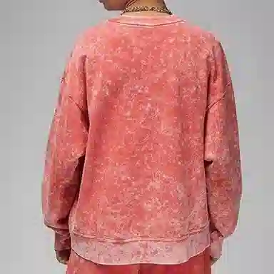 Jordan Flight Crewneck Pullover Red