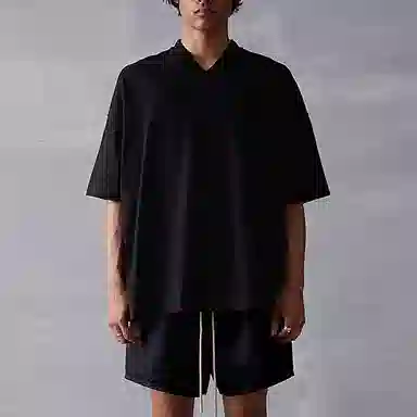 Fear of God Essentials SS23 V-Neck Jet Black