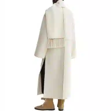 TOTEME Long Coat Ivory