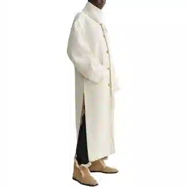 TOTEME Long Coat Ivory