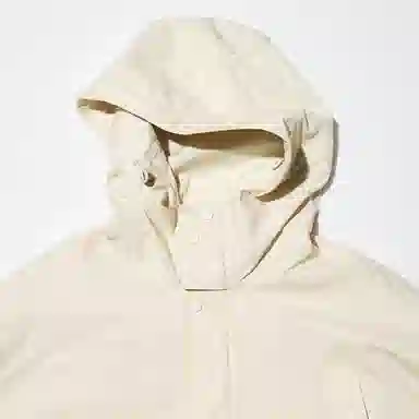 UNIQLO U Series SS24 Long Hooded Trench Coat Light Beige