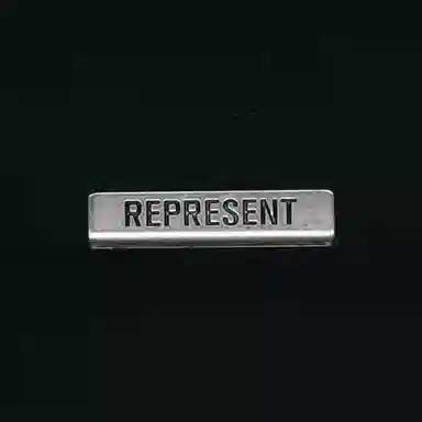 REPRESENT Classic Black Tee