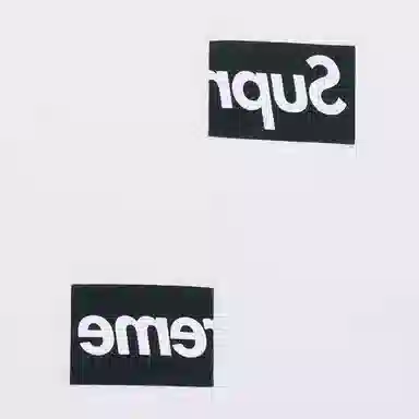Supreme x Comme des Garcons SHIRT Split Box Logo Tee White