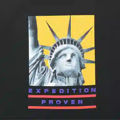 Supreme x The North Face Statue of Liberty Tee Black