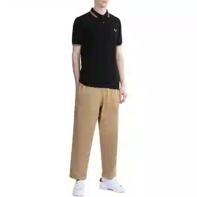 FRED PERRY Polo Shirt Black