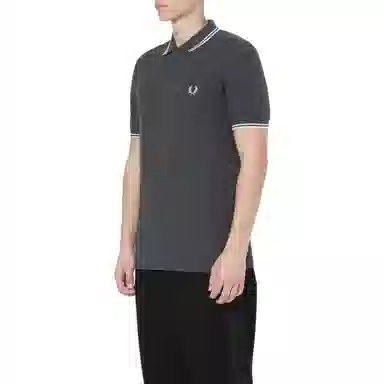 Fred Perry Polo Shirt Dark Grey