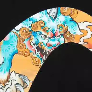 EVISU 23SS Black Shorts