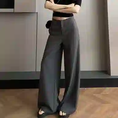 木清清 通勤时尚舒适简约西装裤 女款