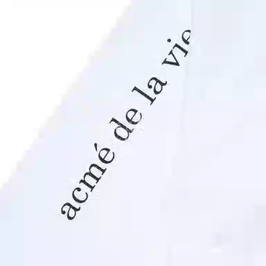 acme de la vie ADLV Boy Print Hoodie White