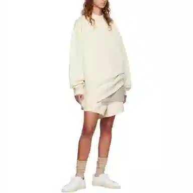 Fear of God Essentials Nylon Running Shorts Eggshell