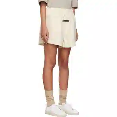 Fear of God Essentials Nylon Running Shorts Eggshell
