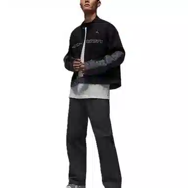 Jordan Brooklyn Baseball Collar Cotton Jacket