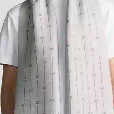 DIOR Tassel Edge Wool Scarf Gray