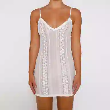 Tiger Mist Sopha Two Piece Dress White