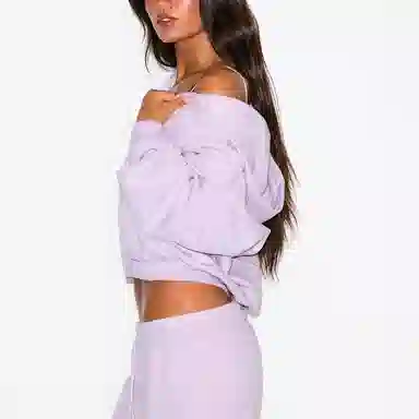 SKIMS Cotton Fleece Classic Zip Up Hoodie