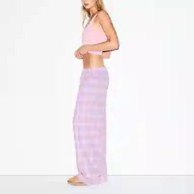 SKIMS FW25 FLANNEL SLEEP OVERSIZED PANT