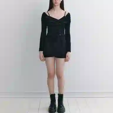 NOT YOUR ROSE FW25 Rin cardigan set