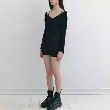 NOT YOUR ROSE FW25 Rin cardigan set