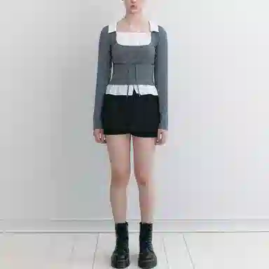 NOT YOUR ROSE Claire top FW25T