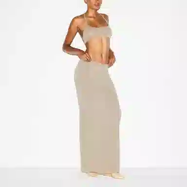 SKIMS FW25 SHEER MODAL LONG SKIRT