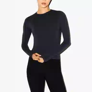 SKIMS SOFT SMOOTHING SEAMLESS LONG SLEEVE T-SHIRT FW25T