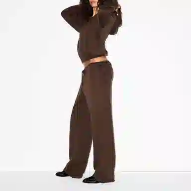 SKIMS COTTON FLEECE CLASSIC STRAIGHT LEG PANT