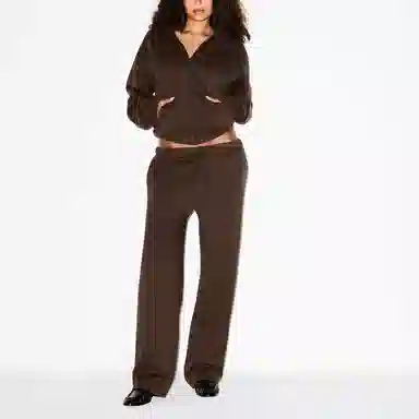 SKIMS COTTON FLEECE CLASSIC STRAIGHT LEG PANT