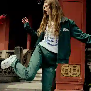 CLOT x LACOSTE FW24 White Tee