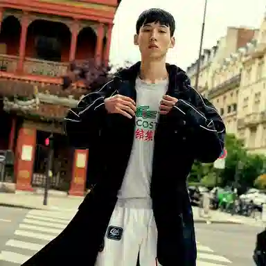 CLOT x LACOSTE FW24 Grey Tee