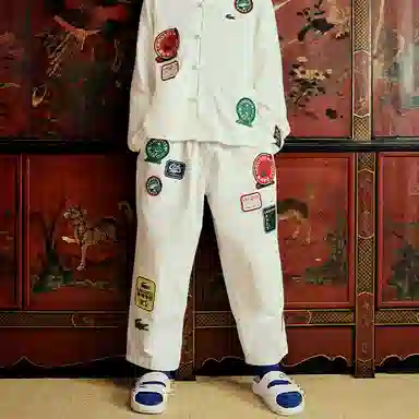 CLOT x LACOSTE FW24 White