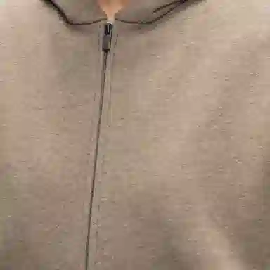 Fear of God Essentials SS25 Classic Full Zip-Up Hoodie Homestead Heather